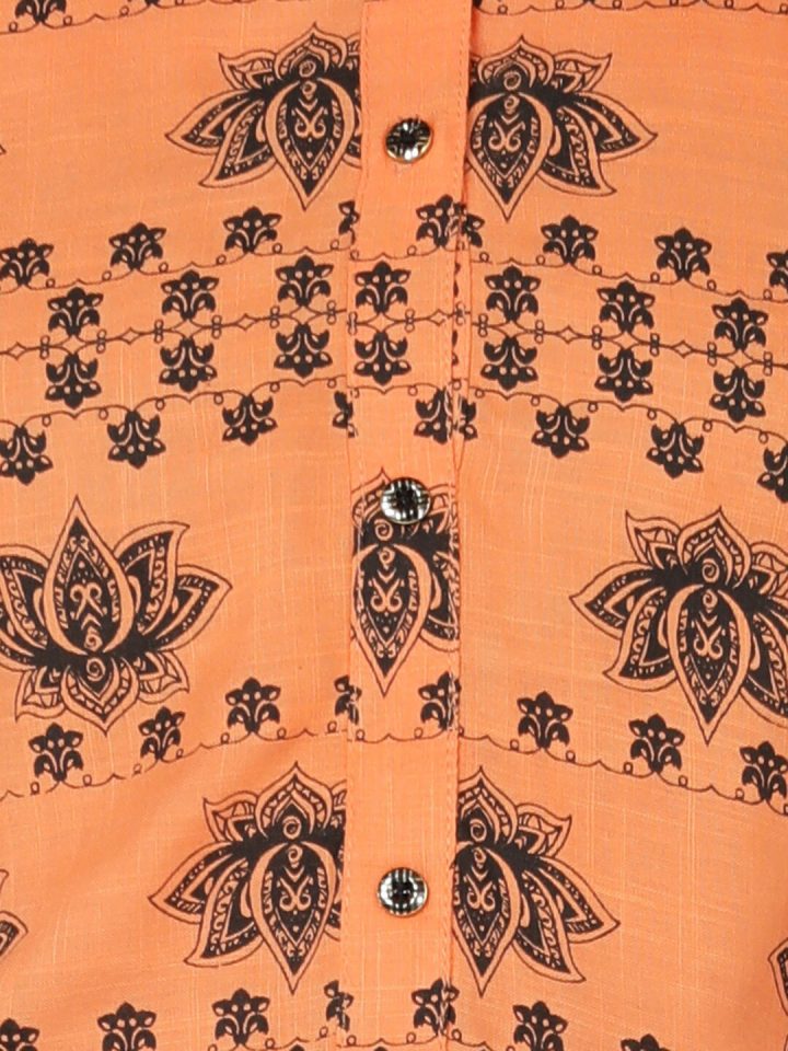 b016e2e6-44a3-4cc1-963e-1e949fd8aa771688747323107WomenFitandFlareOrangeandBlackTopandSkirtSet6